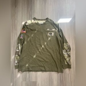Nike 49ers salute to service thermal pullover